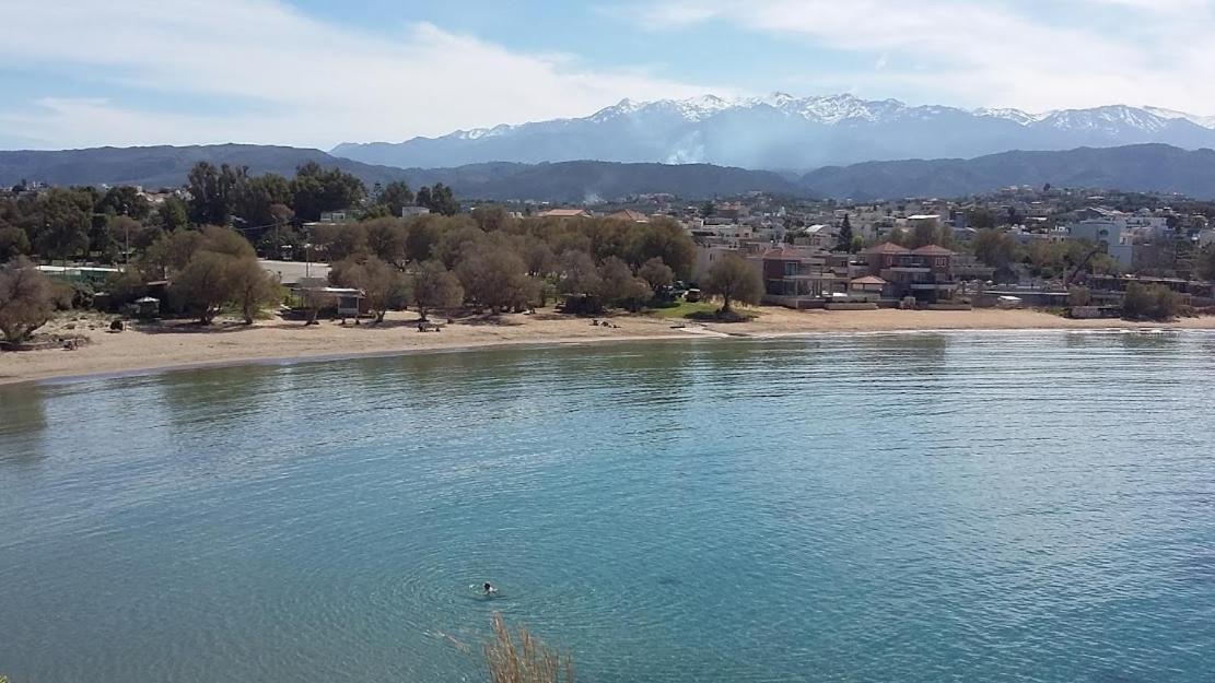 Katerina Sea Apartments Kato Daratso Bagian luar foto