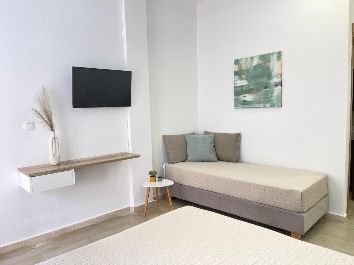 Katerina Sea Apartments Kato Daratso Bagian luar foto