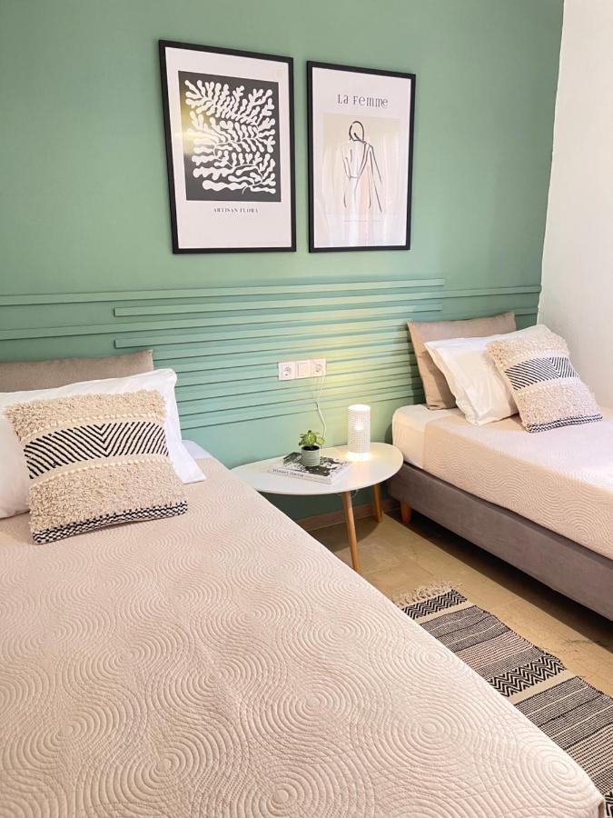 Katerina Sea Apartments Kato Daratso Bagian luar foto