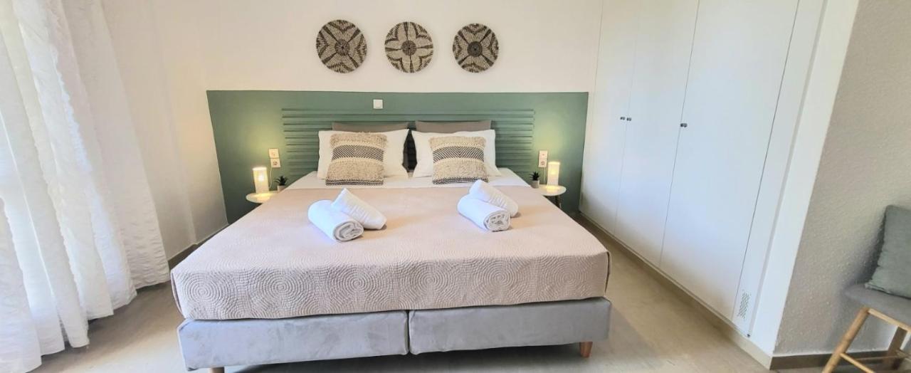 Katerina Sea Apartments Kato Daratso Bagian luar foto